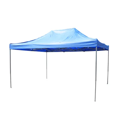 Gazebo blu 3x4.5 m, altezza regolabile, pieghevole Breckner Germany - immagine 4