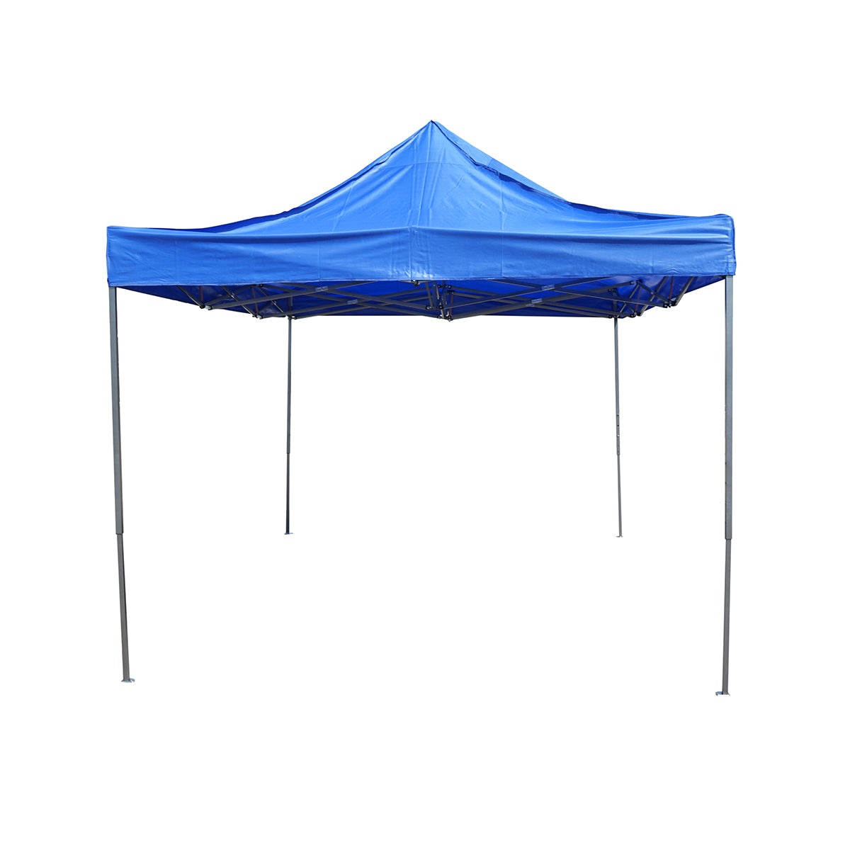 Gazebo blu 3x4.5 m, altezza regolabile, pieghevole Breckner Germany - immagine 3