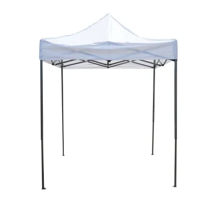 Gazebo e bianco 2x2 m, altezza regolabile, pieghevole Breckner Germany - immagine 2
