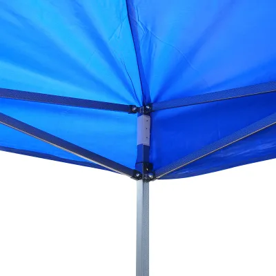 Gazebo padiglione 3x6 m blu, pieghevole, altezza regolabile Breckner Germany - immagine 5
