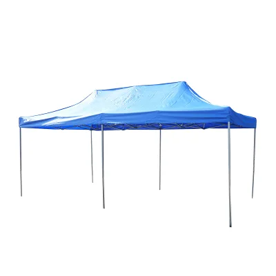 Gazebo padiglione 3x6 m blu, pieghevole, altezza regolabile Breckner Germany - immagine 2