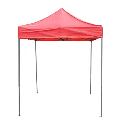 Gazebo rosso 2x2 m, altezza regolabile, pieghevole Breckner Germany - immagine 2