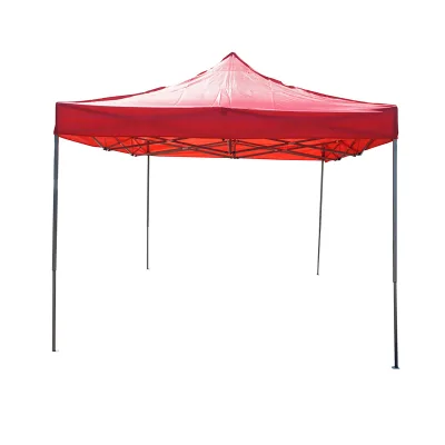 Gazebo rosso 3x4.5 m, altezza regolabile, pieghevole Breckner Germany - immagine 3