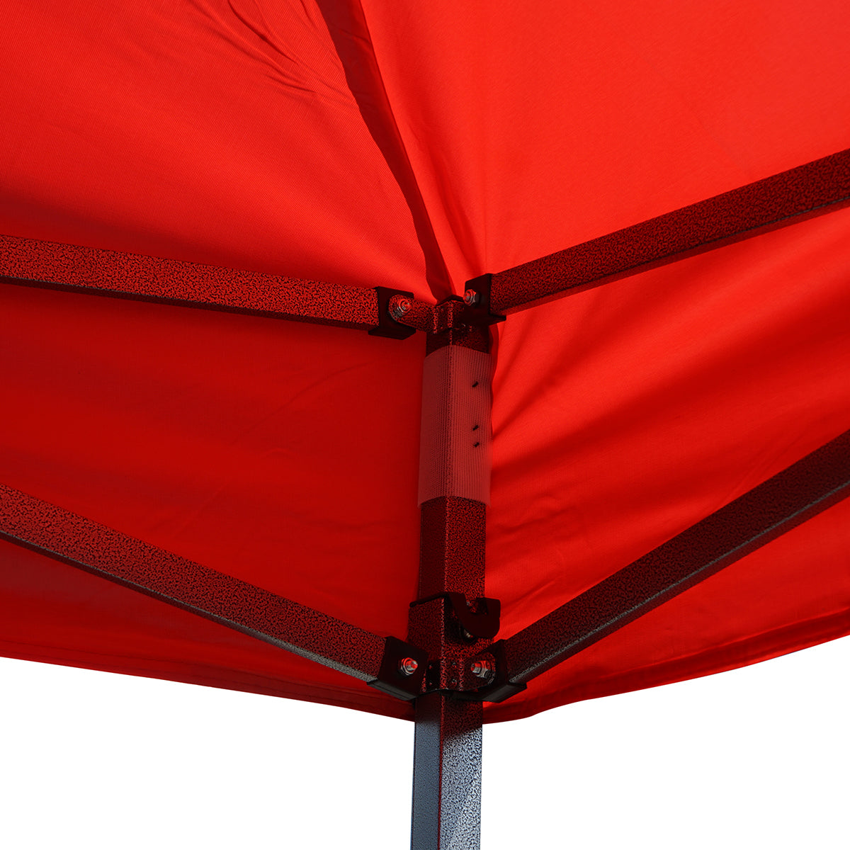 Gazebo rosso 3x4.5 m, altezza regolabile, pieghevole Breckner Germany - immagine 6
