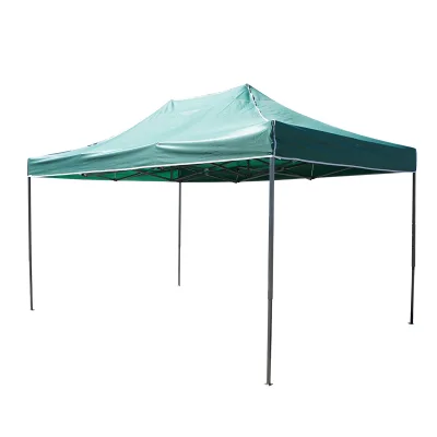 Gazebo verde 3x4.5 m, altezza regolabile, pieghevole Breckner Germany - immagine 4