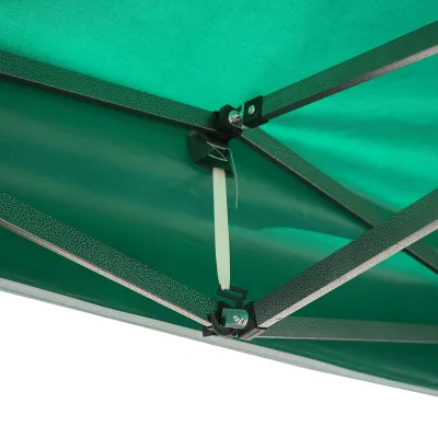 Gazebo verde 3x4.5 m, altezza regolabile, pieghevole Breckner Germany - immagine 6