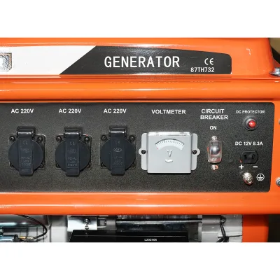 Generatore elettrico 220V, 5,5KW a benzina Thor - immagine 6