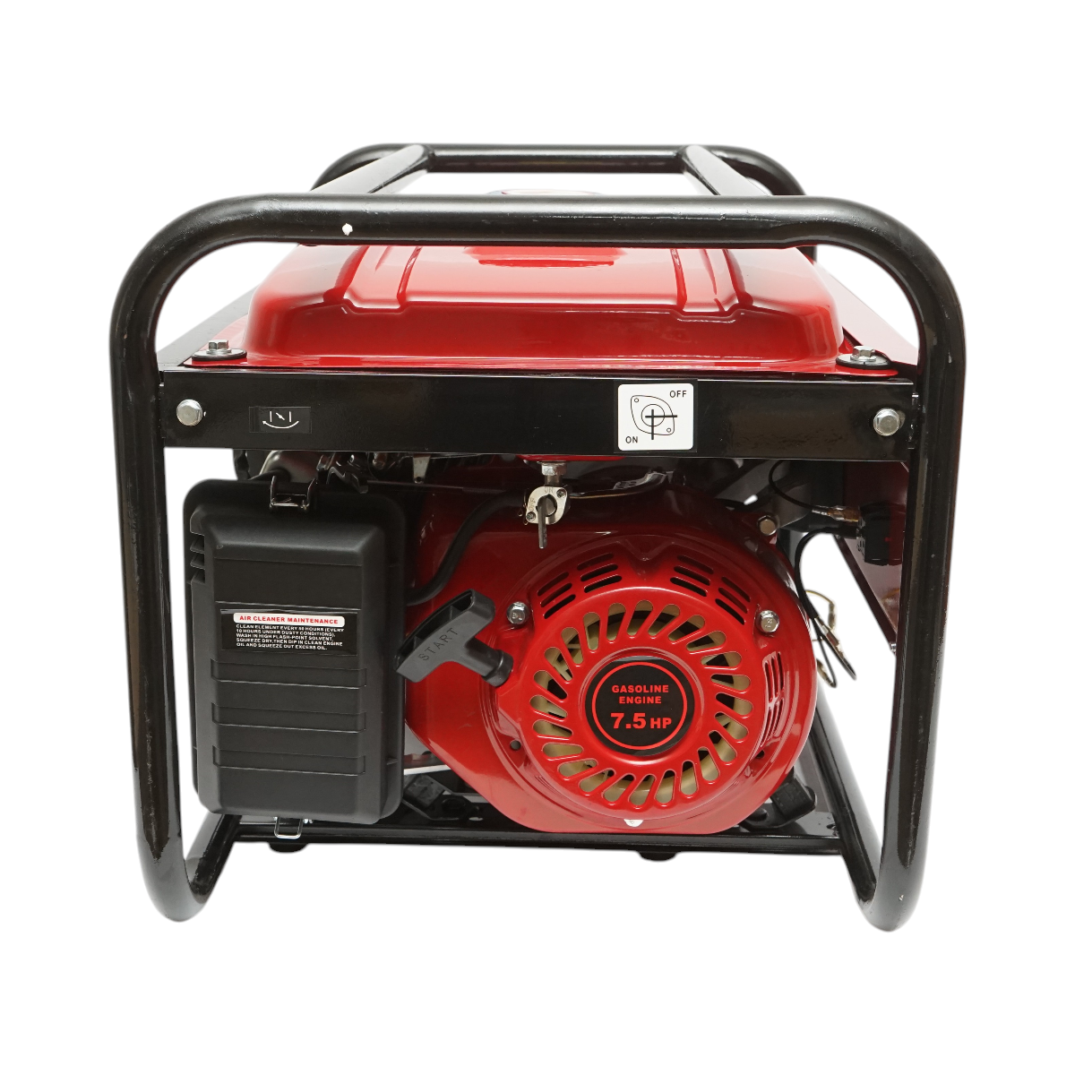 Generatore elettrico a benzina 2,5KW/220V, motore 7,5HP, avviamento manuale Breckner Germany - immagine 3