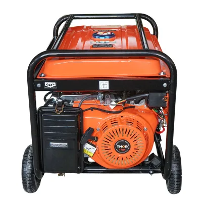 Generatore elettrico a benzina 220-380V 7,2KW 50Hz con avviamento elettrico/manuale THOR - immagine 3