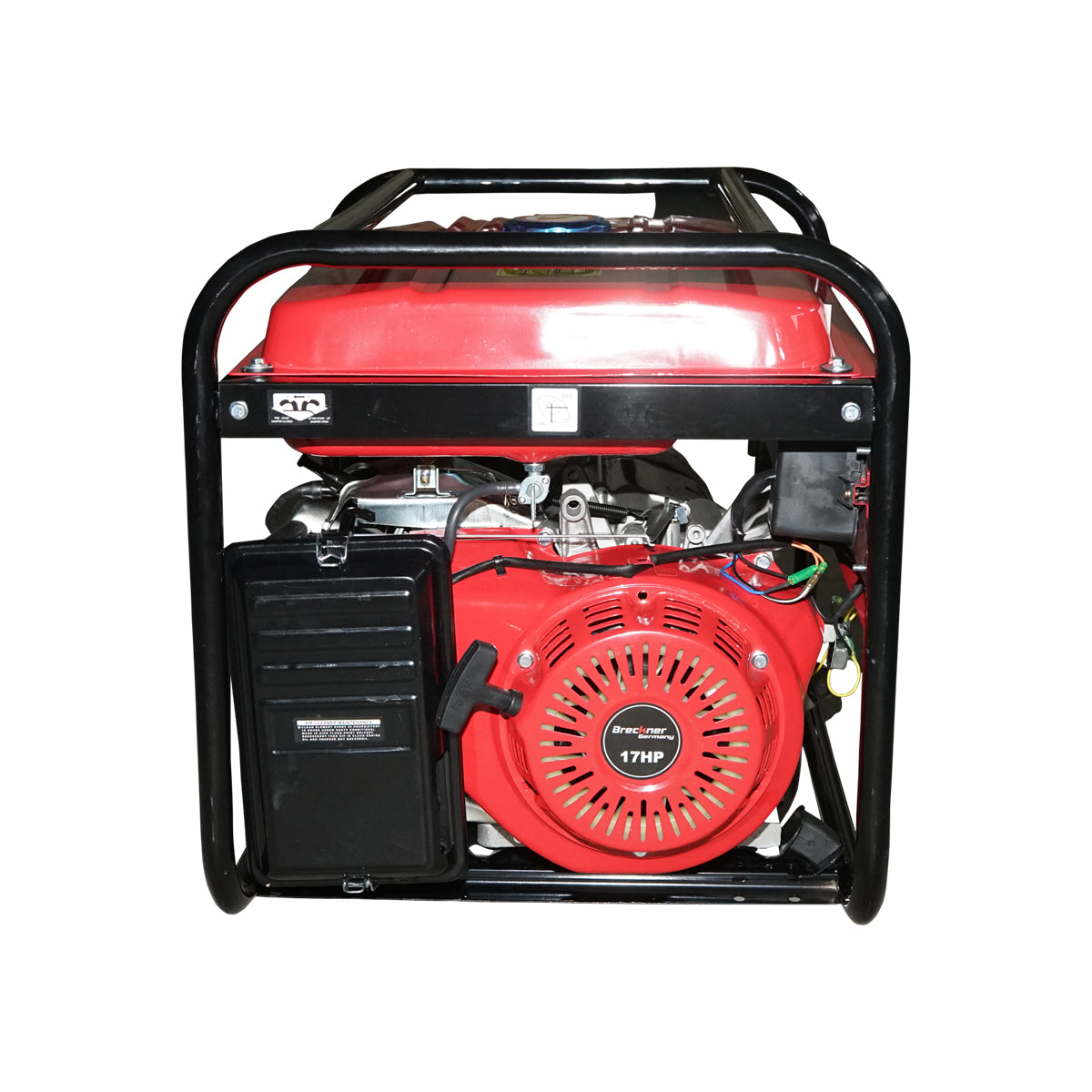 Generatore elettrico a benzina 220V 7,5KW 50Hz, 17HP avviamento a strappo Breckner Germany - immagine 3