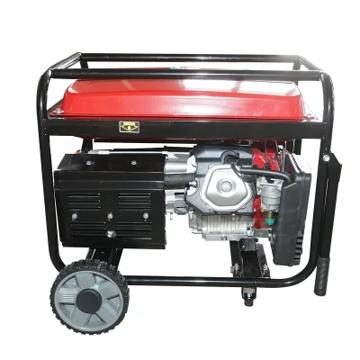 Generatore elettrico a benzina con ATS 7KW/220V, motore 18HP, avviamento elettrico/manuale Breckner Germany - immagine 4