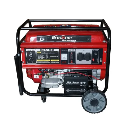 Generatore elettrico a benzina con ATS 7KW/220V, motore 18HP, avviamento elettrico/manuale Breckner Germany - immagine 2