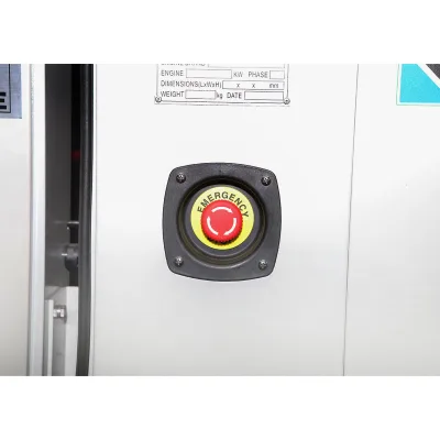 Generatore elettrico trifase 110KVA, 400V con motore diesel Ricardo R6105ZLD-100KW - immagine 6