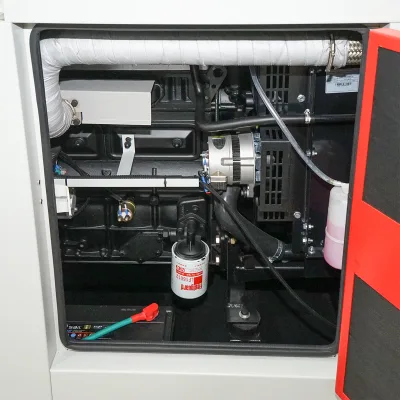 Generatore elettrico trifase 28KVA, 230/400V con motore diesel Ricardo N4100DS-30KW - immagine 6