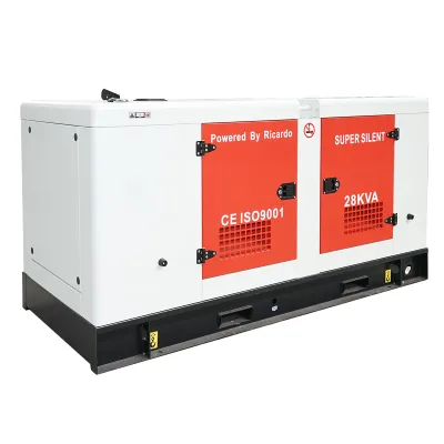 Generatore elettrico trifase 28KVA, 230/400V con motore diesel Ricardo N4100DS-30KW - immagine 3