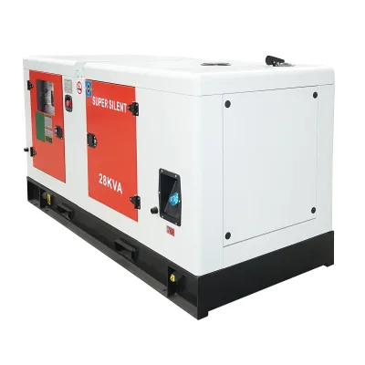 Generatore elettrico trifase 28KVA, 230/400V con motore diesel Ricardo N4100DS-30KW - immagine 2