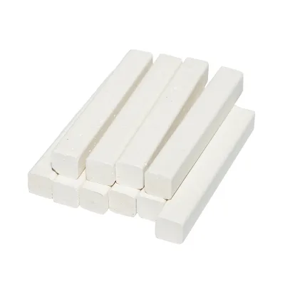Gesso bianco quadrato 80x12x11,5 mm, 100 pezzi/scatola - immagine 2