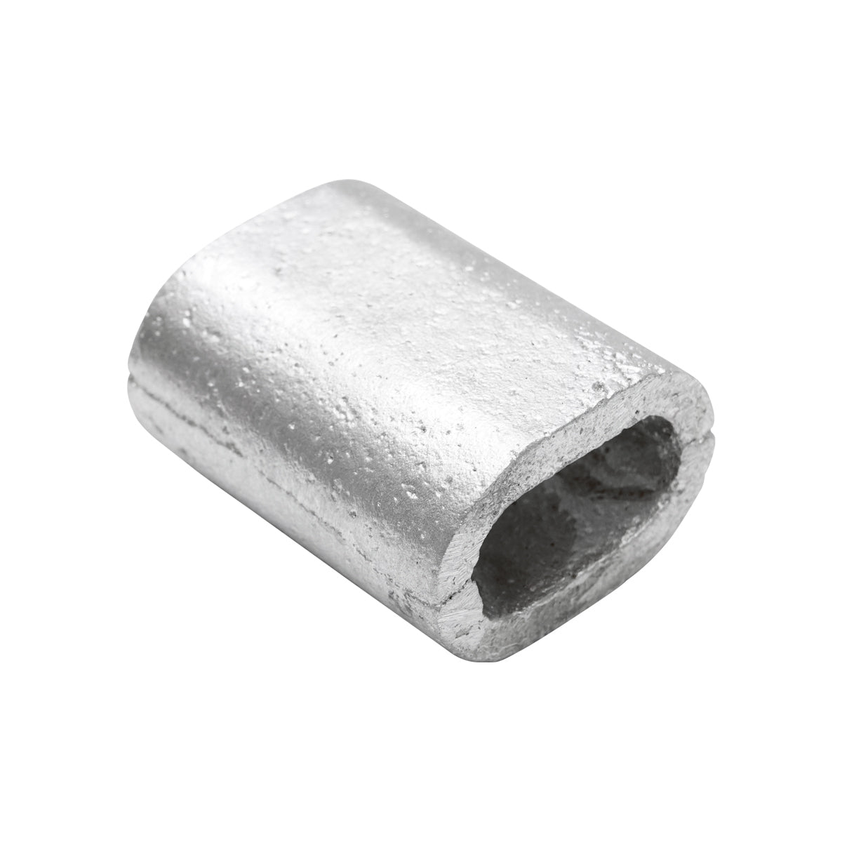 Ghiera in alluminio / boccola a pressione per cavo del verricello da 16 mm - immagine 2
