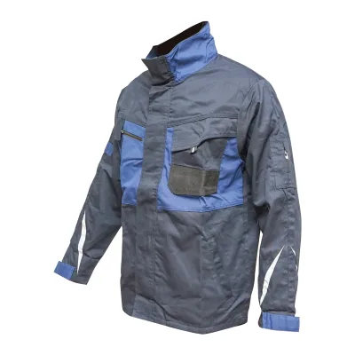 Giacca da lavoro in poliestere e cotone, blu navy, taglia M Breckner Germany - immagine 2