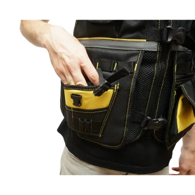 Gilet da lavoro con tasche portautensili, tessuto Oxford Crownman - immagine 5