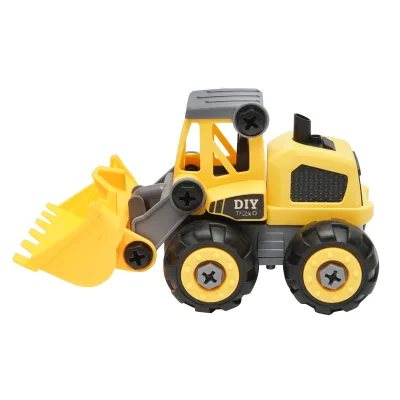 Giocattolo tipo Montessori, bulldozer per bambini +3 anni - immagine 2