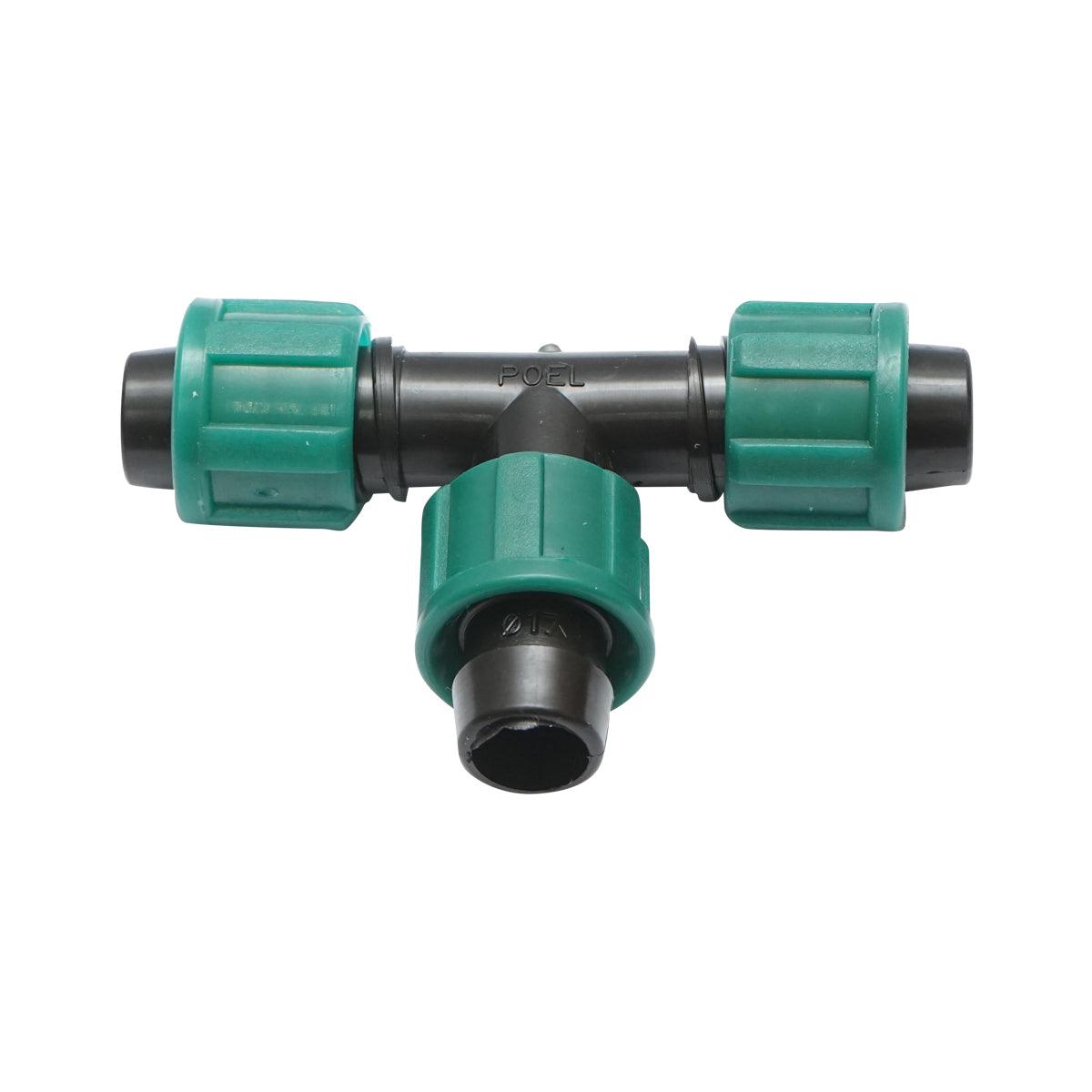 Giunto a ''T'' per Sistema di irrigazione 17X17X17mm. Connettore a T per Irrigazione - immagine 2