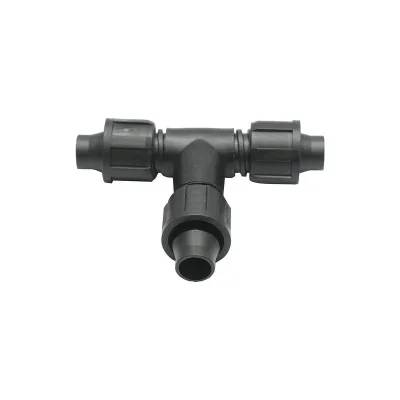 Giunto a ''T'' per Sistema di irrigazione a Goccia 17X17X17mm. Giunto a "T" a Compressione per tubo/nastro irrigazione a Goccia - immagine 2