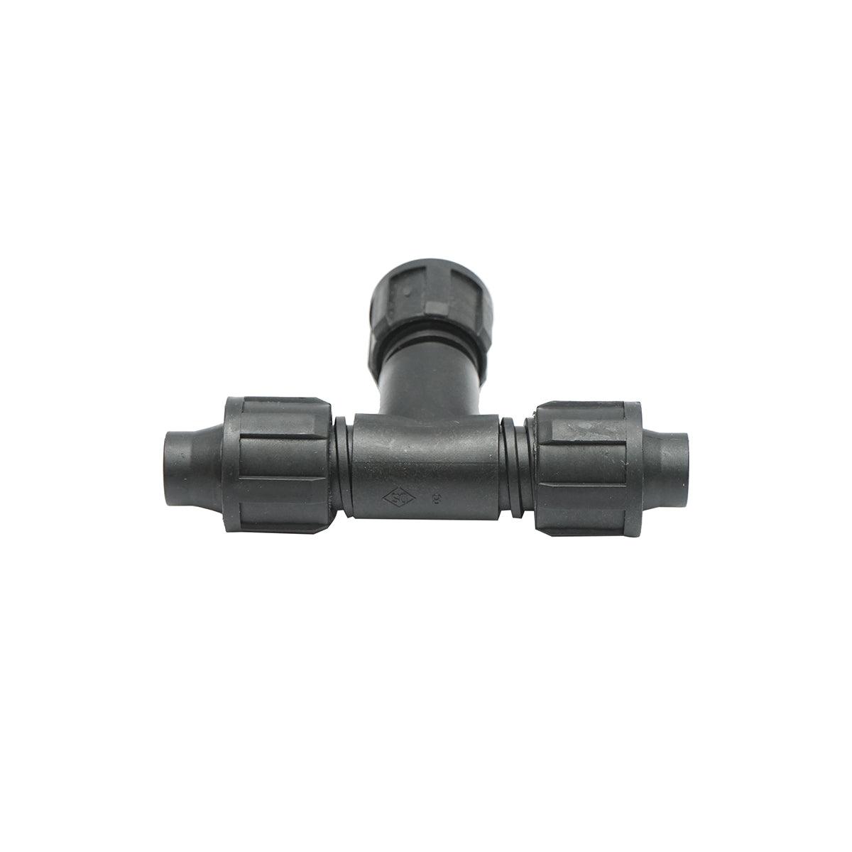 Giunto a ''T'' per Sistema di irrigazione a Goccia 17X17X17mm. Giunto a "T" a Compressione per tubo/nastro irrigazione a Goccia - immagine 4