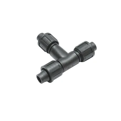 Giunto a ''T'' per Sistema di irrigazione a Goccia 17X17X17mm. Giunto a "T" a Compressione per tubo/nastro irrigazione a Goccia - immagine 3