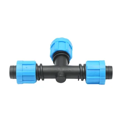 Giunto a ''T'' per Sistema di irrigazione a Goccia 17X17X17mm. Giunto a Compressione per nastro irrigazione a Goccia - immagine 4