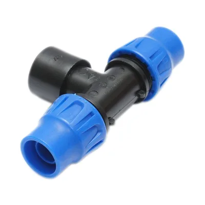 Giunto a ''T'' per Sistema di irrigazione a Goccia PN6-20mm X 1/2" X 20mm. Giunto a Compressione per nastro irrigazione a Goccia - immagine 4