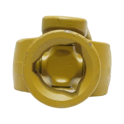 Giunto cardanico FCF T6 completo, croce 30x80 per tubo triangolare - immagine 6
