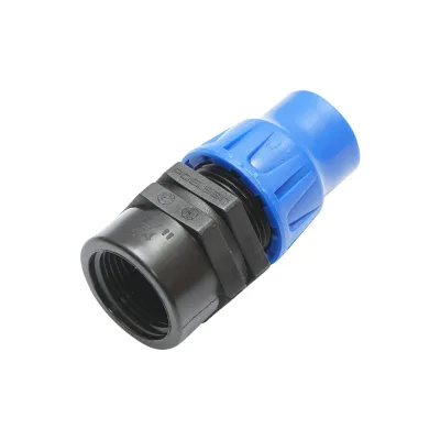 Giunto di collegamento con filettatura interna D20mmx3/4, PN6 per tubo di gocciolamento. - immagine 3