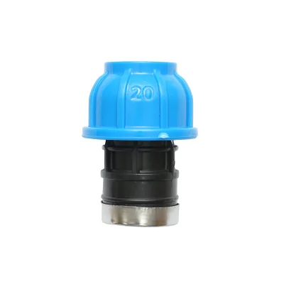 Giunto di compressione con filettatura interna D20mmx 1-1/2 pollice, PN16, per sistemi di irrigazione - immagine 5