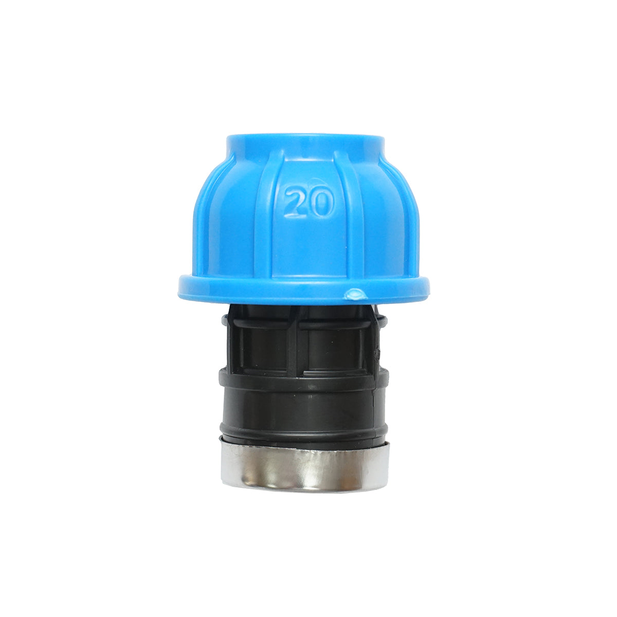 Giunto di compressione con filettatura interna D20mmx 1-1/2 pollice, PN16, per sistemi di irrigazione - immagine 5