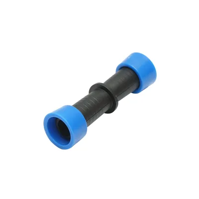 Giunto per collegamento di banda di gocciolamento uguale D17x17mm per sistemi di irrigazione - immagine 3
