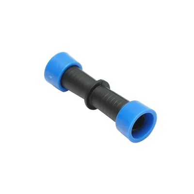 Giunto per collegamento di banda di gocciolamento uguale D17x17mm per sistemi di irrigazione - immagine 2