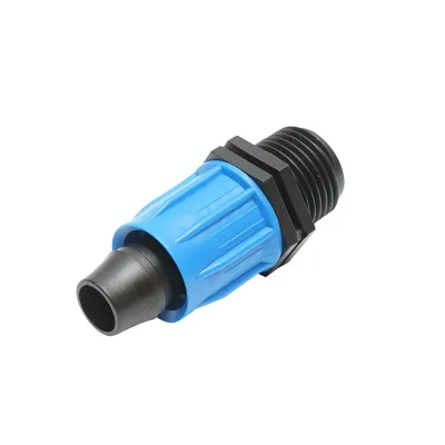 Giunto per collegamento di tubo di gocciolamento D16mmx1/2 pollice con filettatura esterna per sistemi di irrigazione - immagine 2