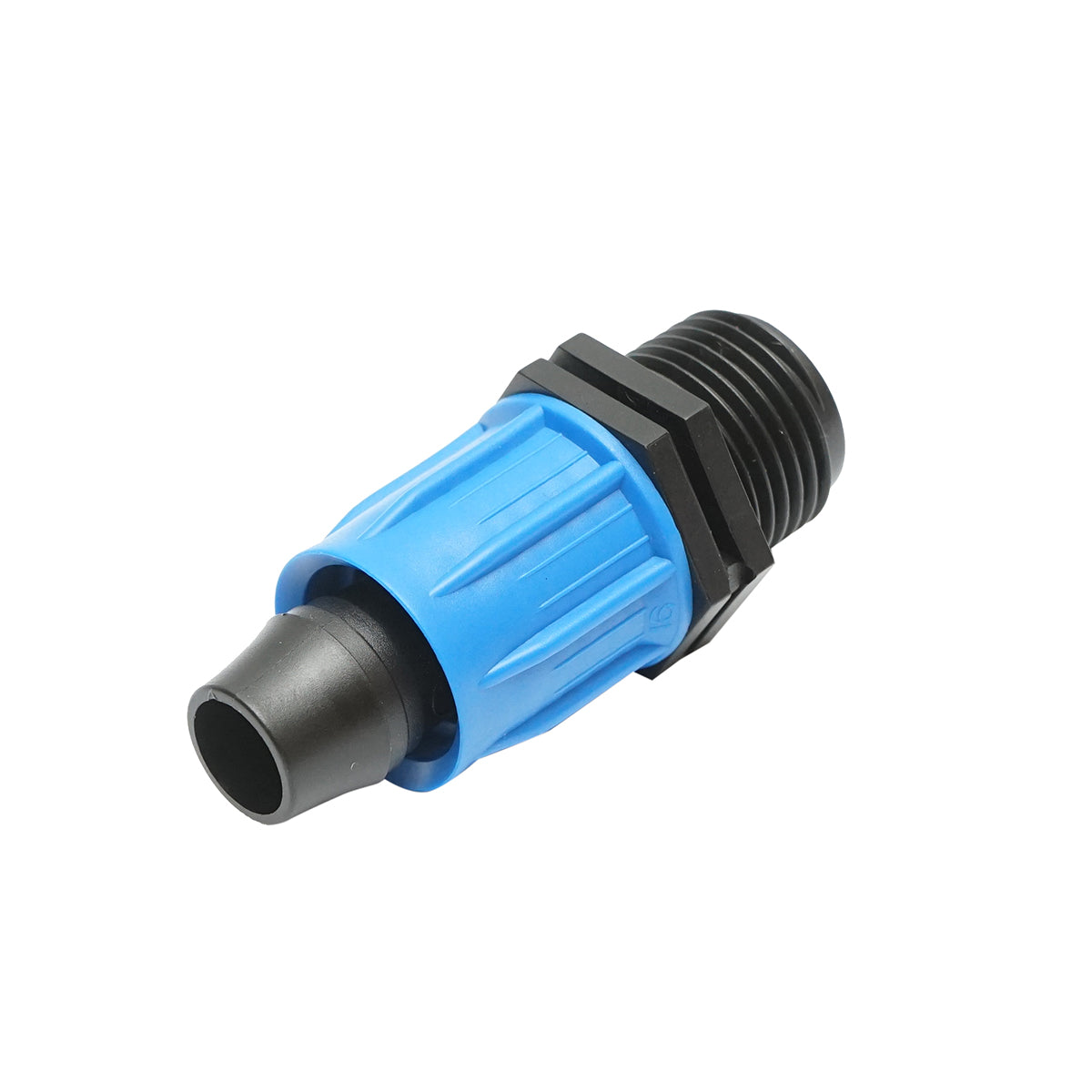 Giunto per collegamento di tubo di gocciolamento D16mmx1/2 pollice con filettatura esterna per sistemi di irrigazione - immagine 2