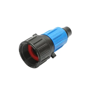Giunto per collegamento di tubo di gocciolamento D16mmx3/4 pollice con filettatura interna per sistemi di irrigazione. - immagine 3