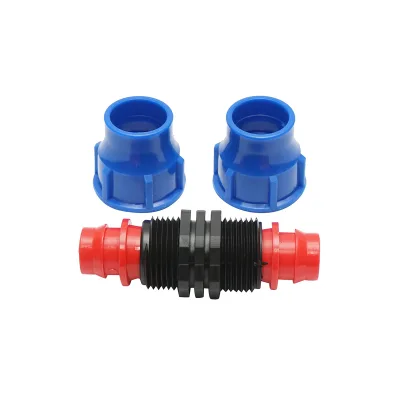 Giunto per collegamento di tubo di gocciolamento uguale D25x25mm per sistemi di irrigazione. - immagine 4