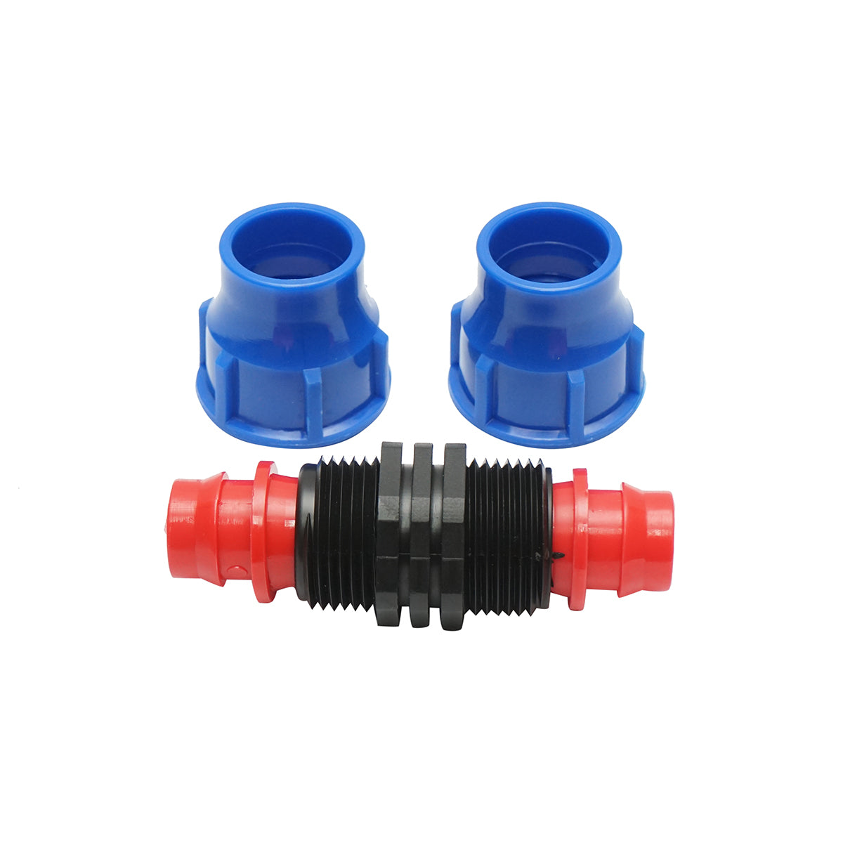 Giunto per collegamento di tubo di gocciolamento uguale D25x25mm per sistemi di irrigazione. - immagine 4