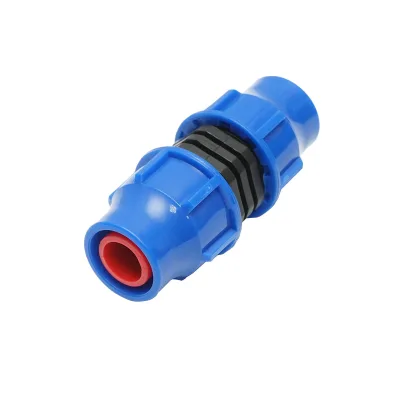 Giunto per collegamento di tubo di gocciolamento uguale D25x25mm per sistemi di irrigazione. - immagine 3