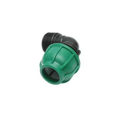 Gomito Compressione 25mm X 1" per sistemi di irrigazione Raccordo/Giunto Maschio 25mm X 1" Raccordo Compressione Manicotto Raccordo Compressione Tubo irrigazione - immagine 2