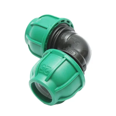 Gomito Compressione 25mm X 25mm per sistemi di irrigazione Raccordo Compressione Manicotto Raccordo Compressione Tubo irrigazione 25mm X 25mm - immagine 2