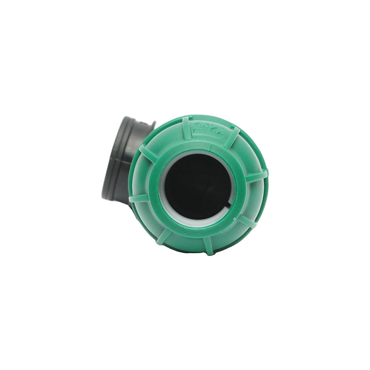 Gomito Compressione 25mm X 3/4" per sistemi di irrigazione Raccordo/Giunto Femmina 25mm X 3/4" Raccordo Compressione Manicotto Compressione Tubo irrigazione - immagine 2