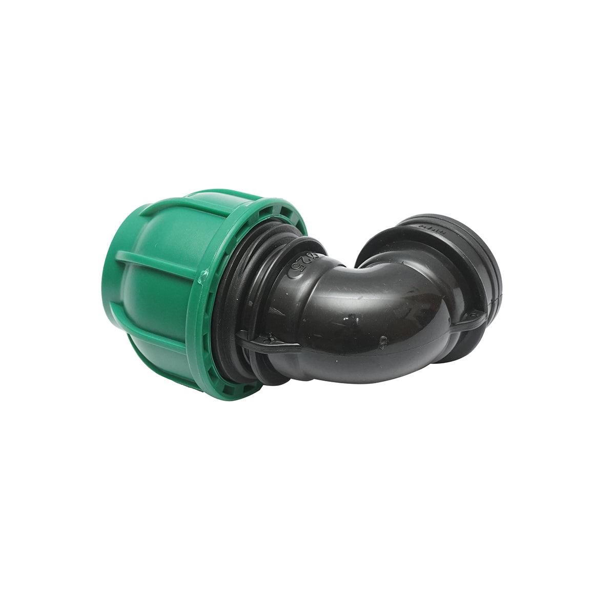 Gomito Compressione 25mm X 3/4" per sistemi di irrigazione Raccordo/Giunto Femmina 25mm X 3/4" Raccordo Compressione Manicotto Compressione Tubo irrigazione - immagine 3