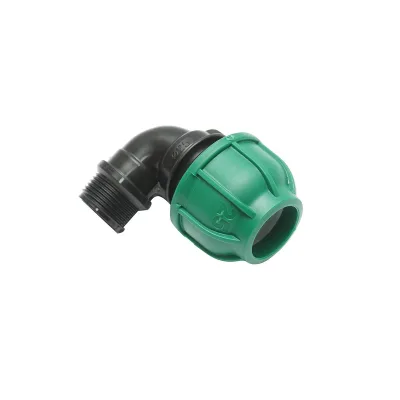 Gomito Compressione 25mm X 3/4" per sistemi di irrigazione Raccordo/Giunto Maschio 25mm X 3/4" Raccordo Compressione Manicotto Raccordo Compressione Tubo irrigazione - immagine 2