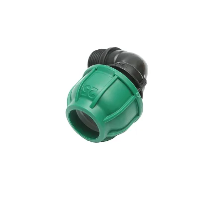 Gomito Compressione 25mm X 3/4" per sistemi di irrigazione Raccordo/Giunto Maschio 25mm X 3/4" Raccordo Compressione Manicotto Raccordo Compressione Tubo irrigazione - immagine 3