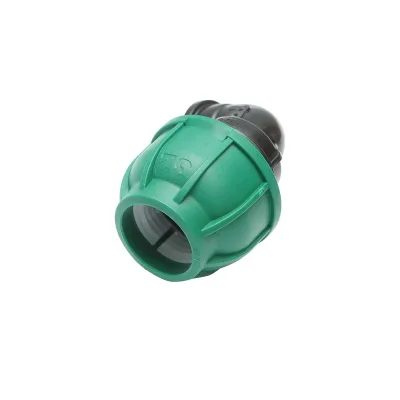 Gomito Compressione 32 mm X 1/2" per sistemi di irrigazione Raccordo/Giunto Maschio 32mm X 1/2" Raccordo Compressione Manicotto Raccordo Compressione Tubo irrigazione - immagine 3